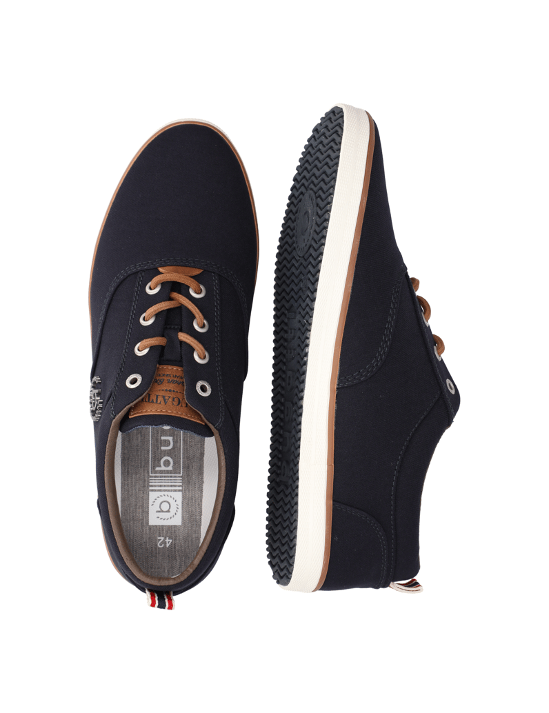 BUGATTI-DENIM-Sportovní-polobotky-modrá