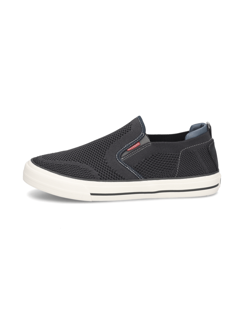 Mustang-Textil-Slipper-sportiv-grau