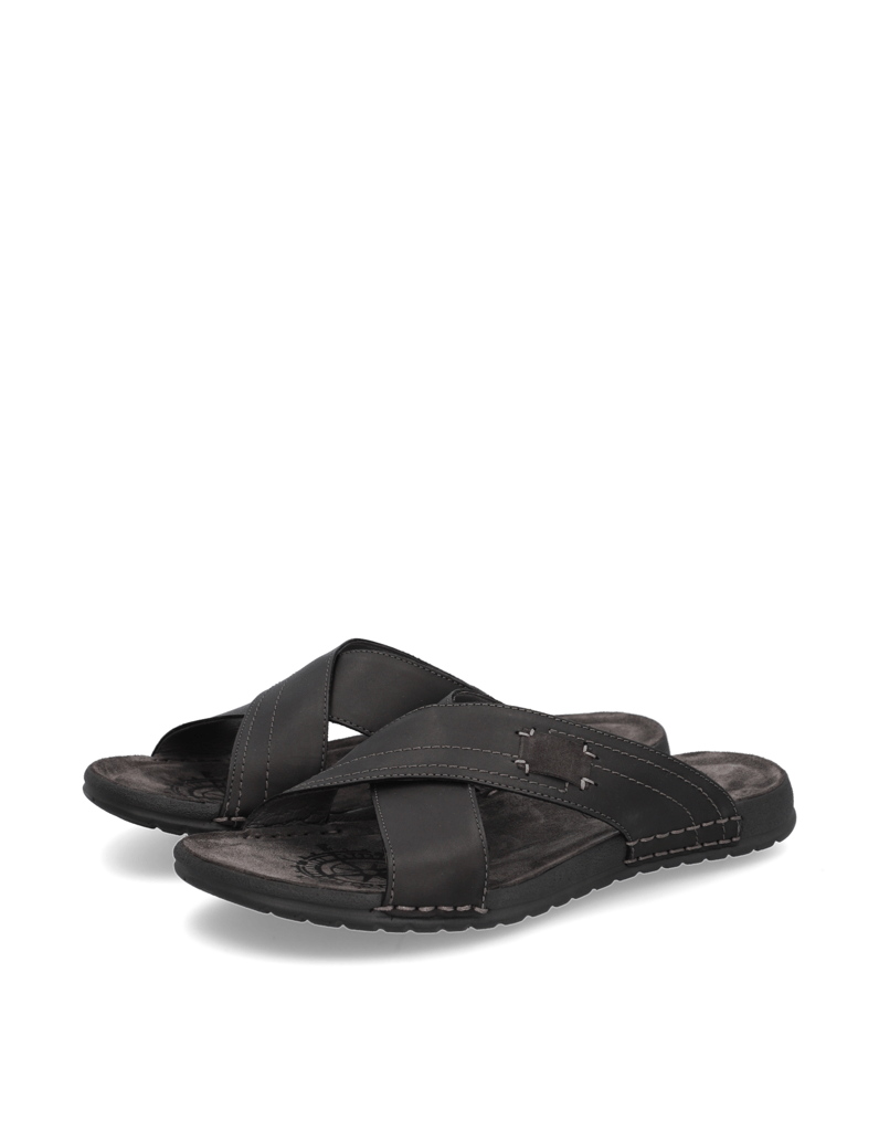 Frank-Walker-Glattleder-Pantoffel