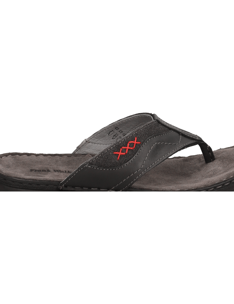 Frank-Walker-Lederkombination-Pantoffel