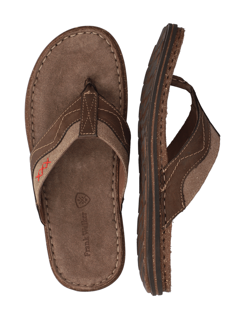 Frank-Walker-Lederkombination-Pantoffel