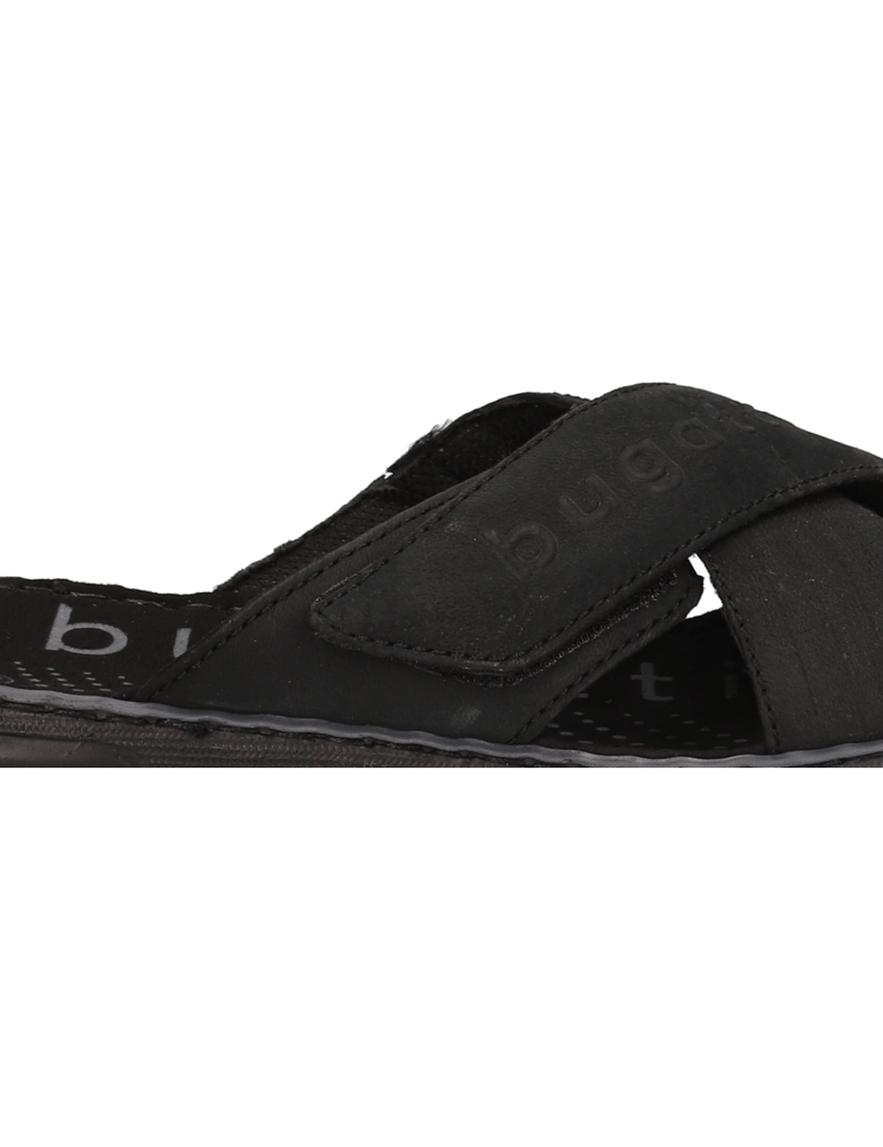 BUGATTI-DENIM-pantofle-černá