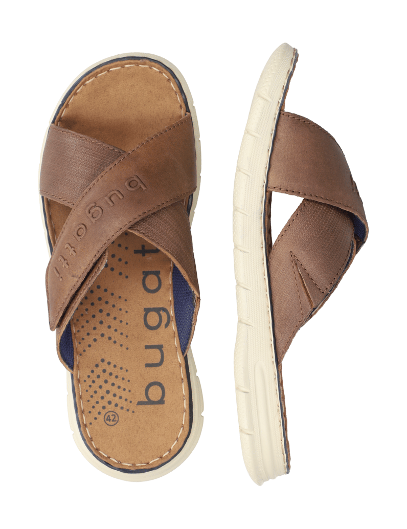 BUGATTI-DENIM-pantofle-černá