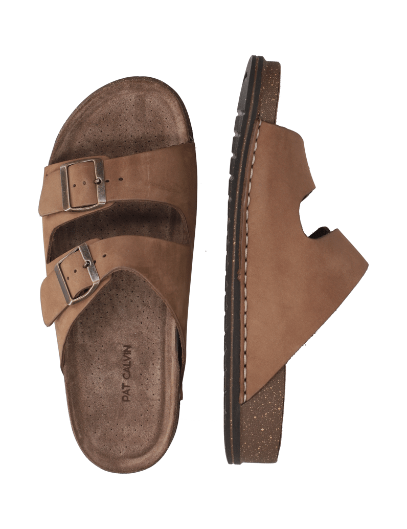 Pat-Calvin-Pantoffel-braun