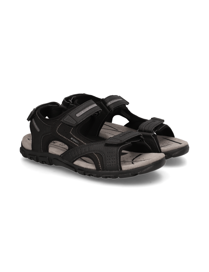 GEOX-U-SANDAL-STRADA-schwarz