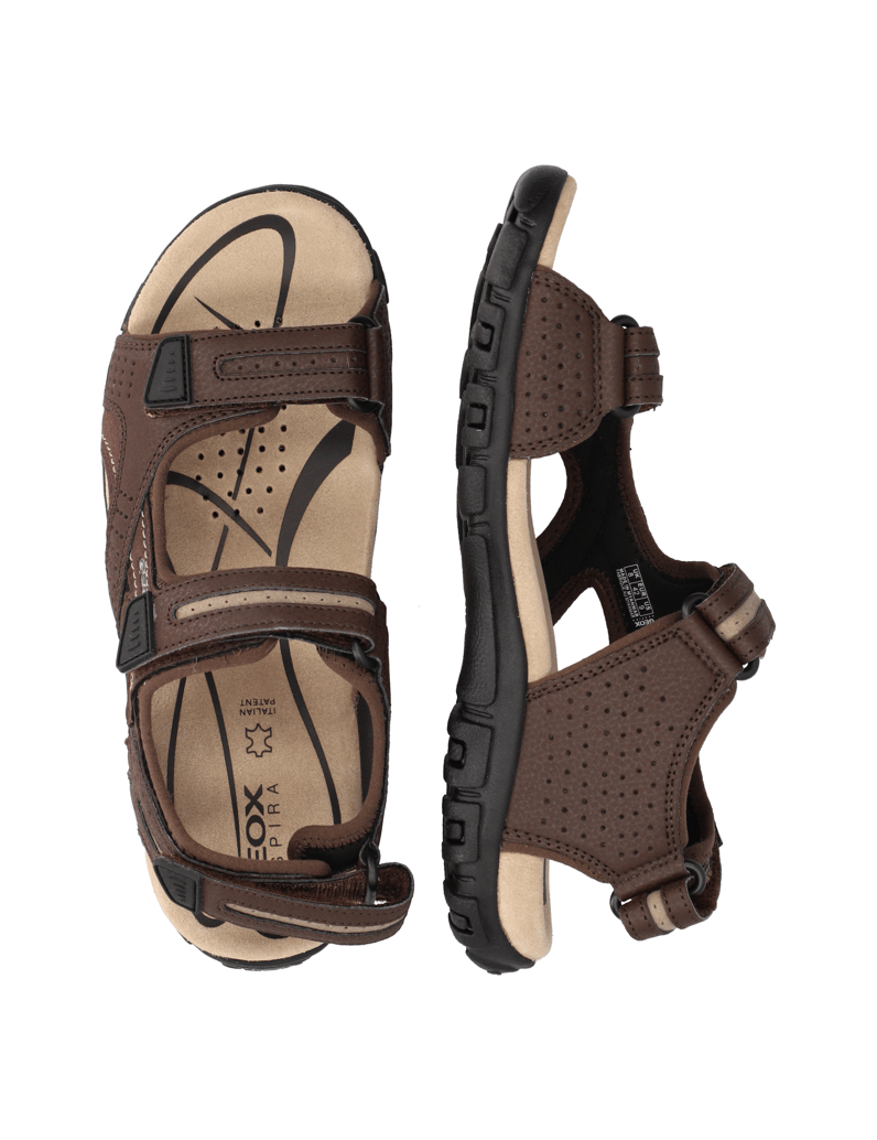 GEOX-SANDAL-STRADA-černá