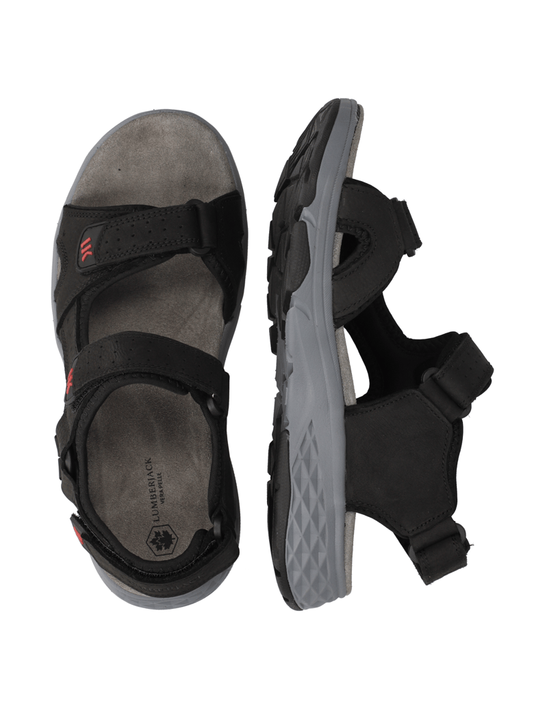 Lumberjack-nubuk-sandály