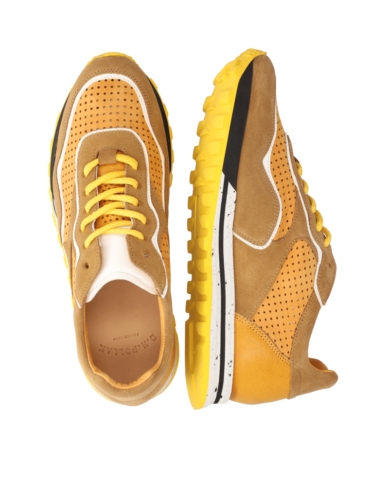 D.H.Pollak-Lederkombi-Sneaker