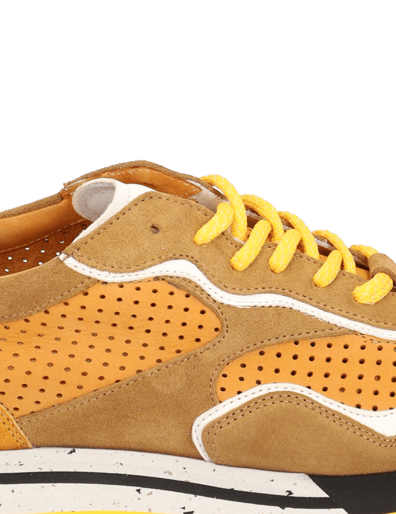 D.H.Pollak-Lederkombi-Sneaker