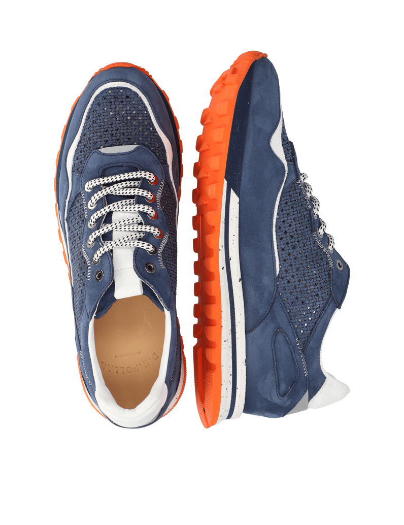 D.H.Pollak-Lederkombi-Sneaker