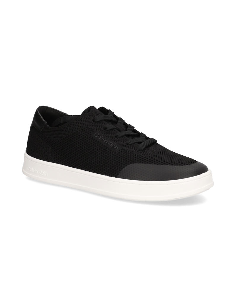 CALVIN-KLEIN-JEANS-LOW-TOP-LACE-UP-KNIT-schwarz