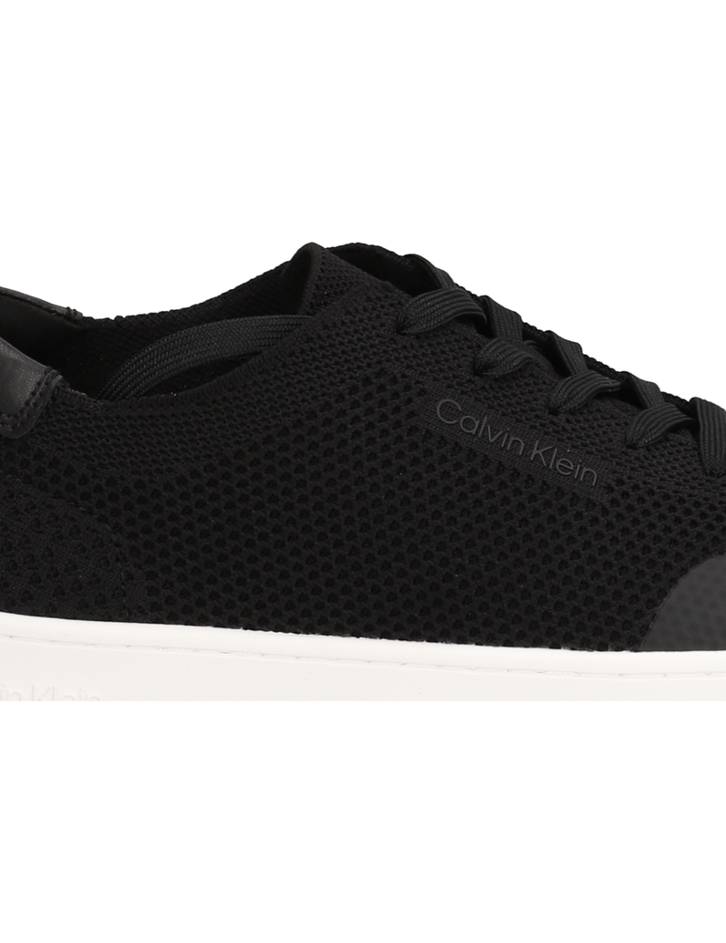 CALVIN-KLEIN-JEANS-LOW-TOP-LACE-UP-KNIT-schwarz