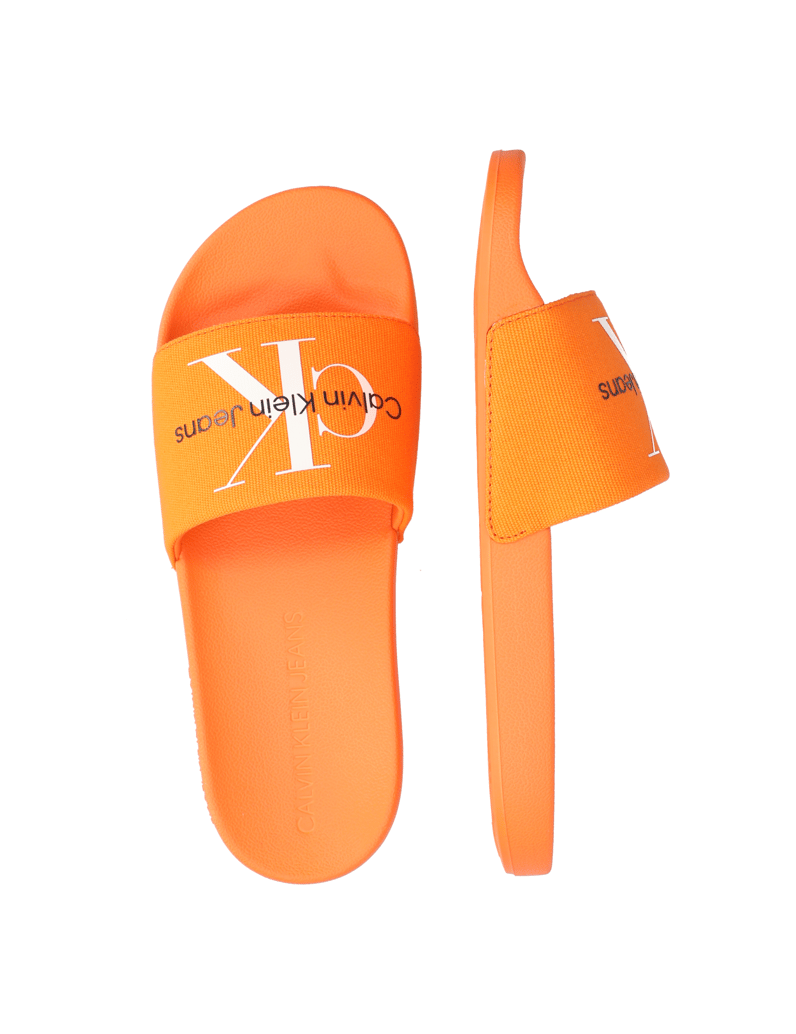 CALVIN-KLEIN-JEANS-SLIDE-MONOGRAM-CO-oranžová