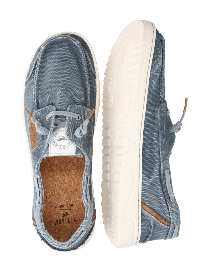 Mustang-Športová-šnurovacia-obuv-šedá