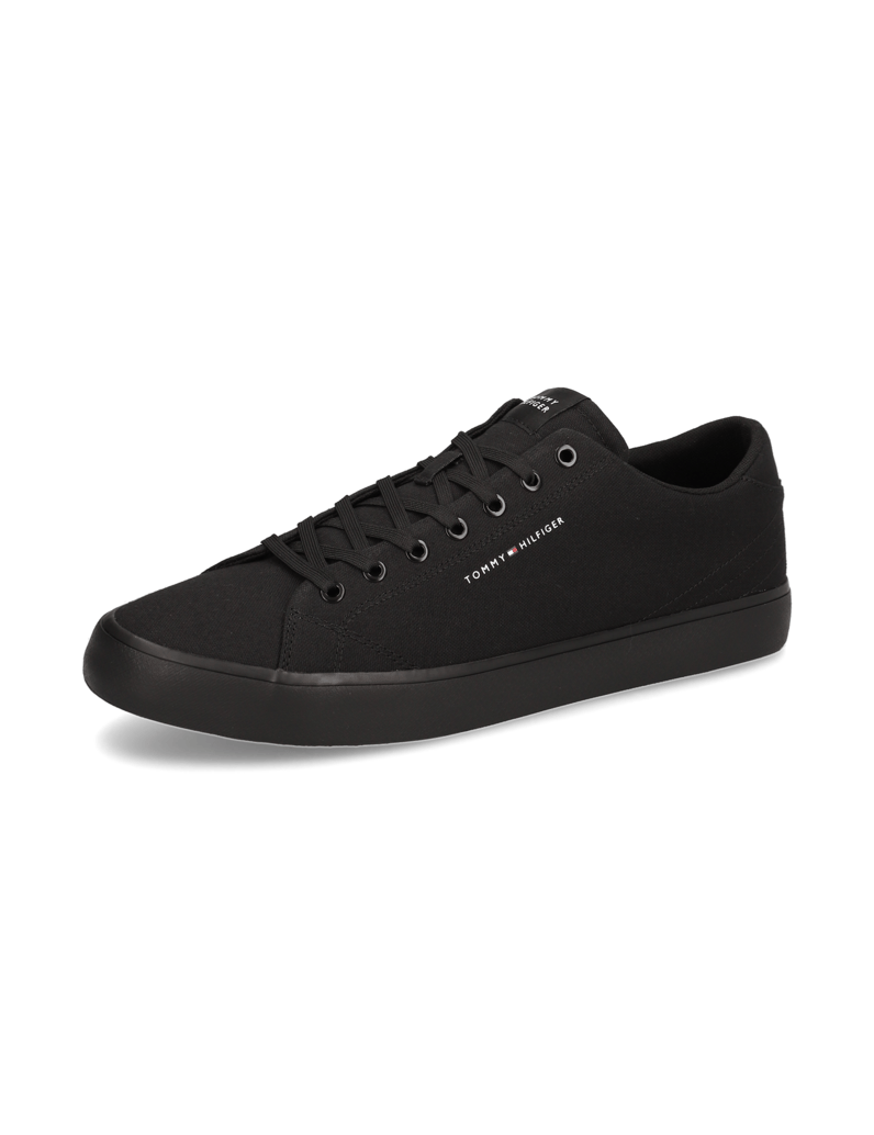 Tommy-Hilfiger-Textil-Sneaker-schwarz
