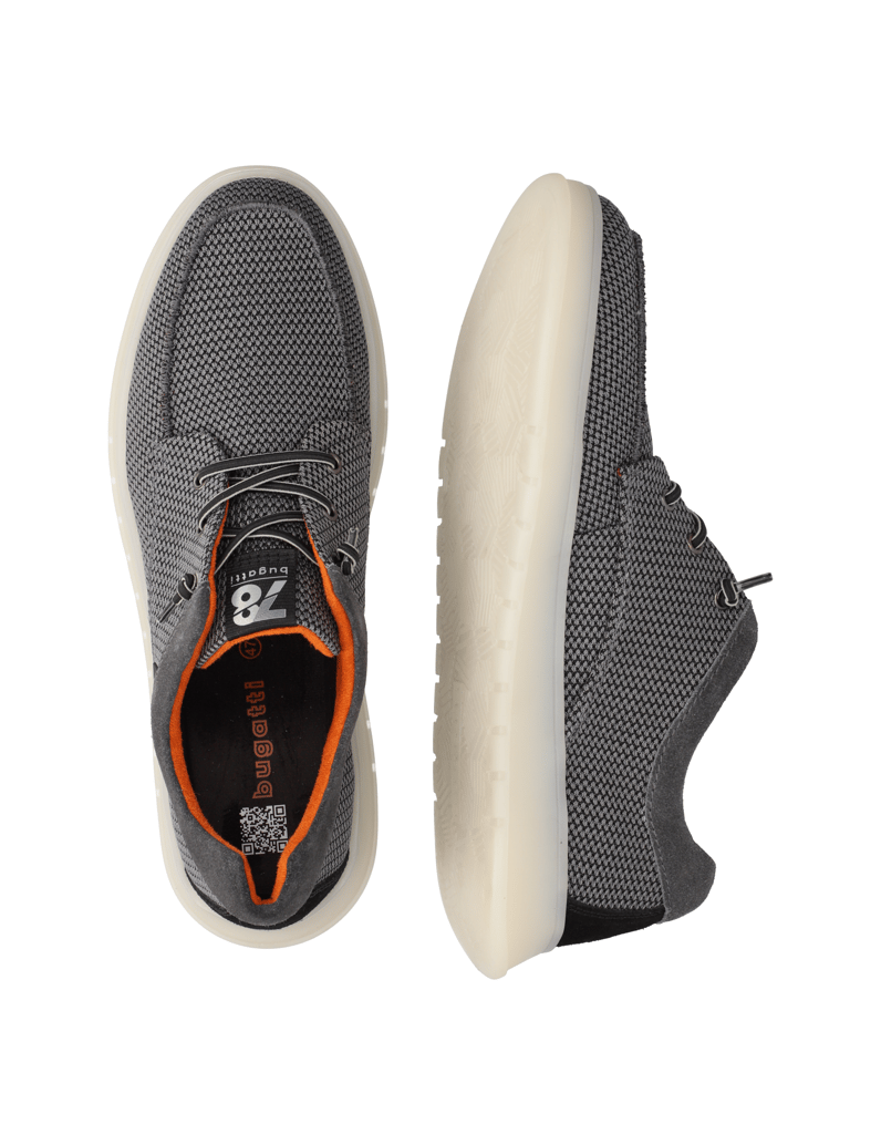 BUGATTI-DENIM-Schnürer-sportiv-grau