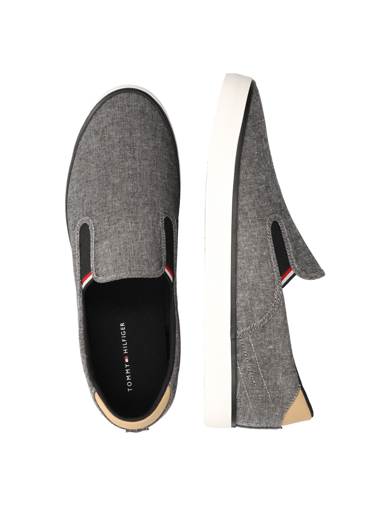 Tommy-Hilfiger-nazouvací-boty-šedá