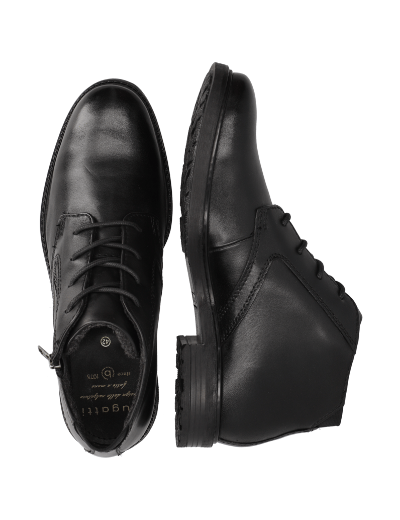 BUGATTI-kotníčkové-boty-černá