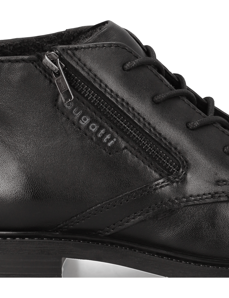 BUGATTI-kotníčkové-boty-černá