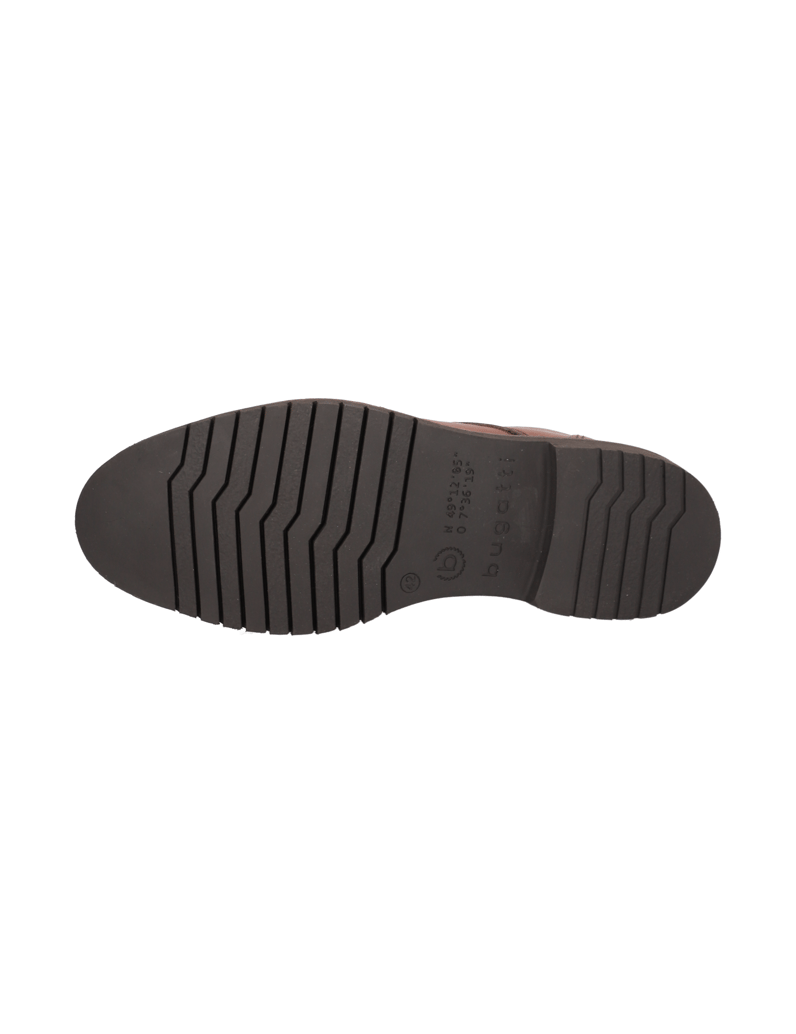 BUGATTI-hladká-kůže-kotníčkové-boty-černá