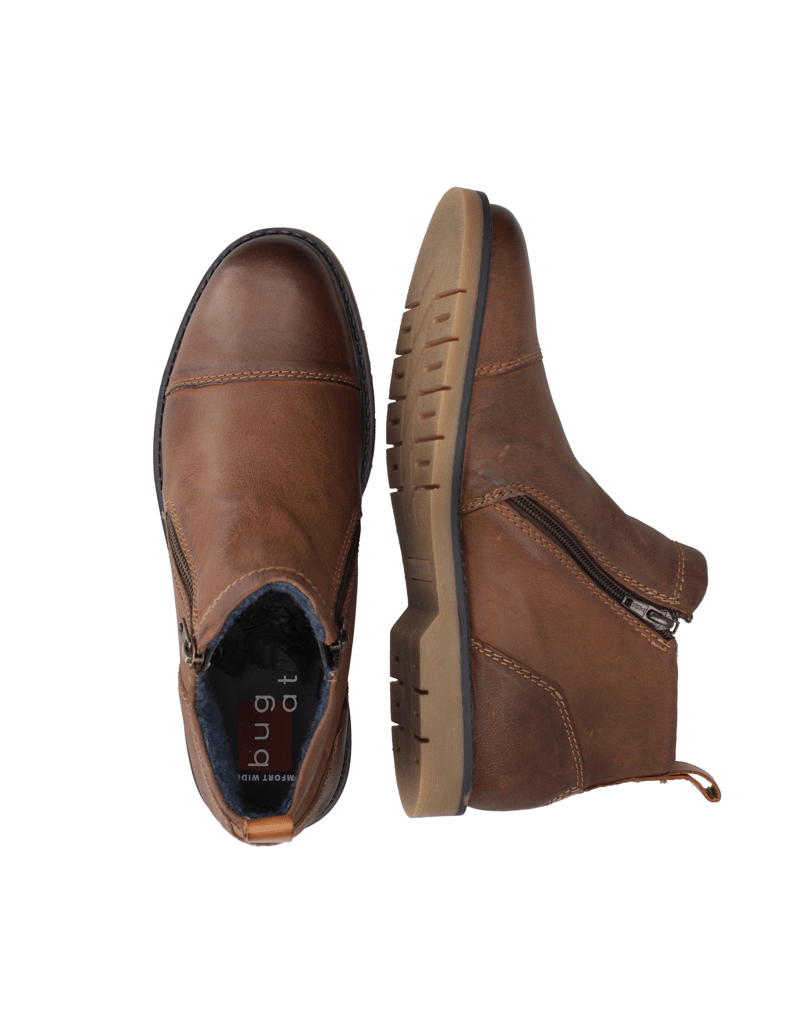 BUGATTI-kotníčkové-boty-černá