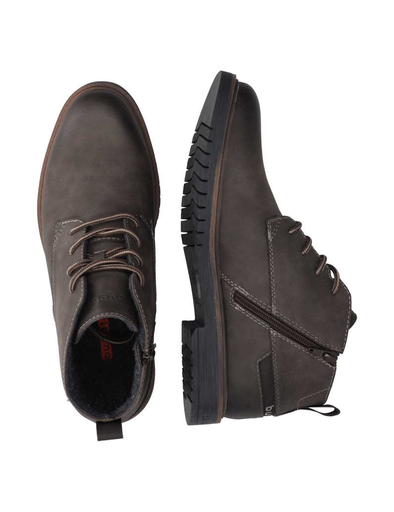 BUGATTI-členková-obuv-hnedá