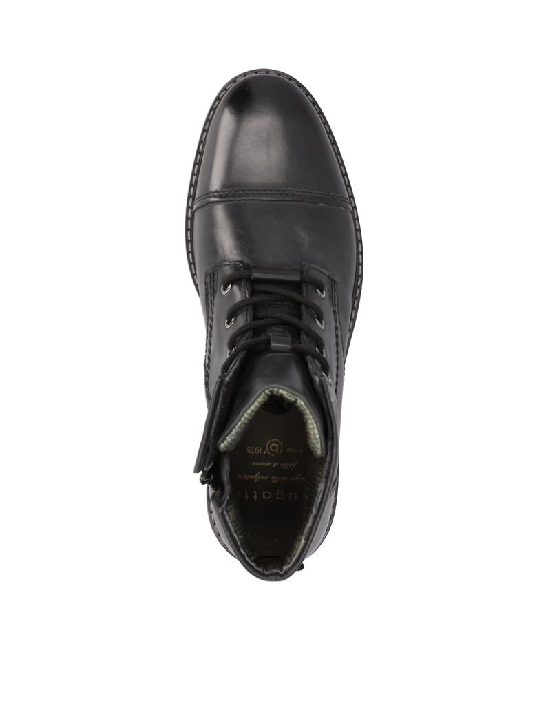 BUGATTI-elegantné-členková-obuv-hnedá