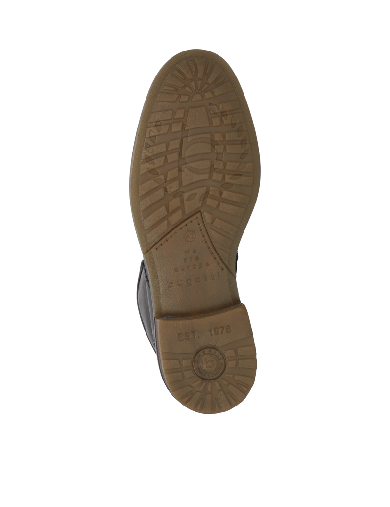 BUGATTI-elegantné-členková-obuv-hnedá