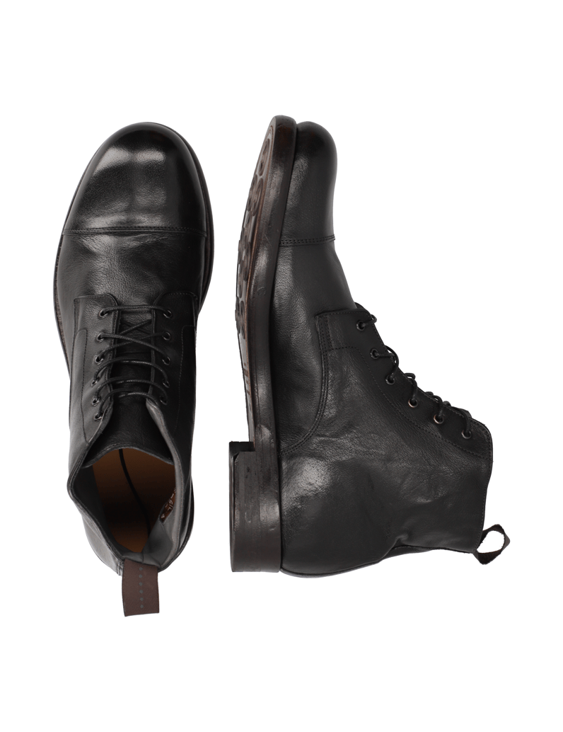 Rolando-Sturlini-Glattleder-Stiefelette-braun