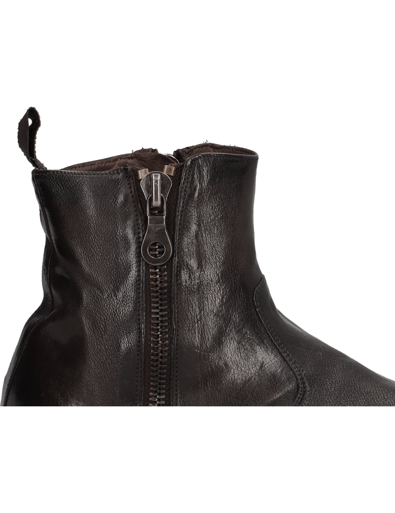 Rolando-Sturlini-Glattleder-Stiefelette-grau