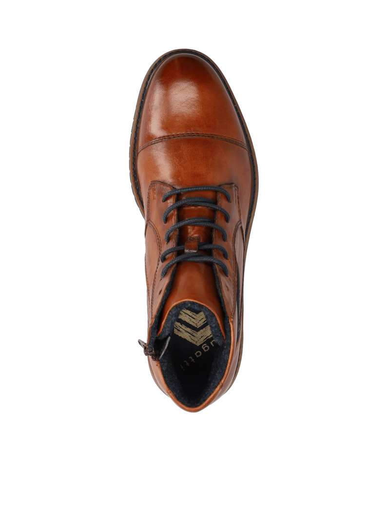 BUGATTI-Stiefelette-elegant-cognac