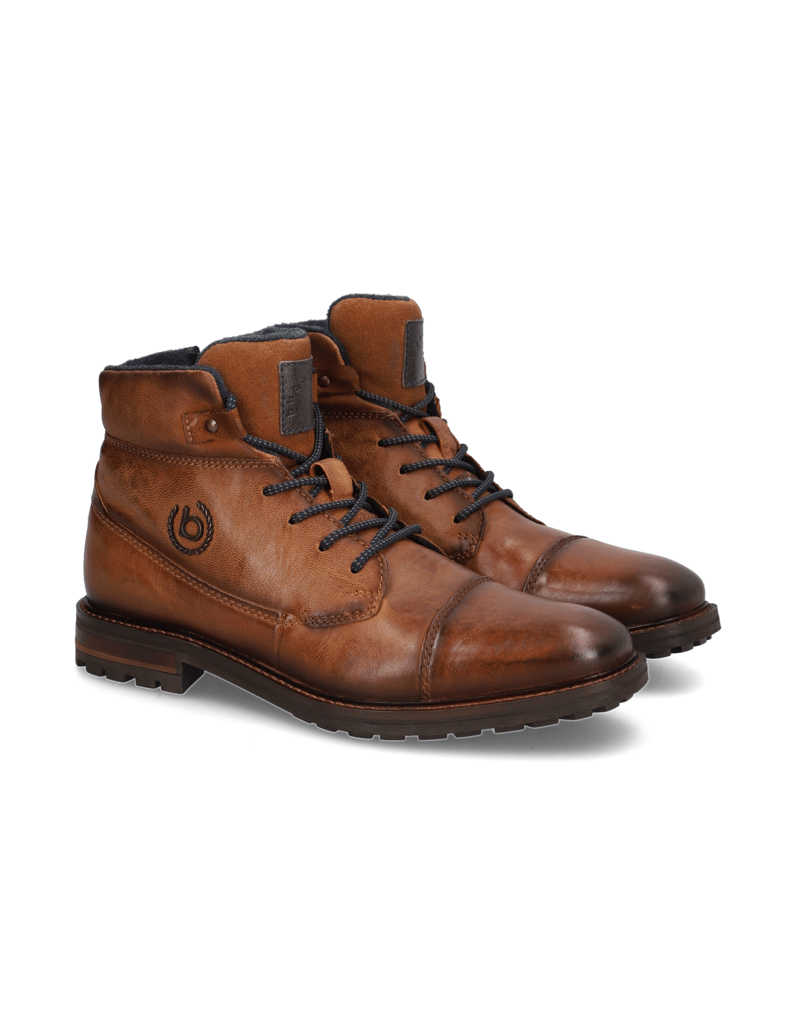 BUGATTI-Elegantní-polokozačky-koňaková