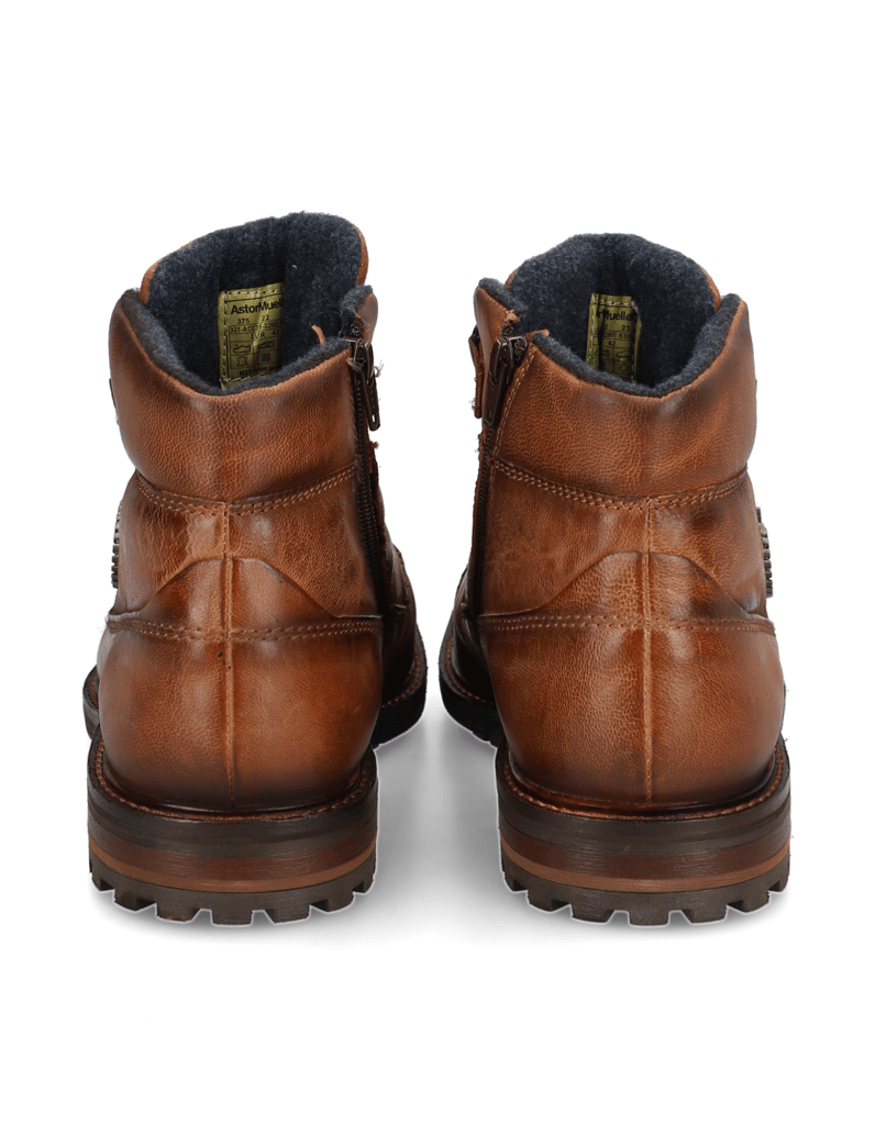 BUGATTI-Elegantní-polokozačky-koňaková