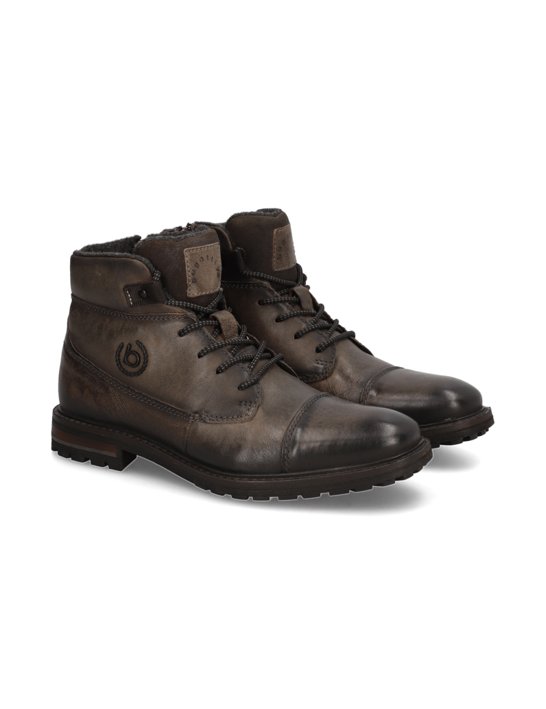 BUGATTI-Elegantní-polokozačky-koňaková