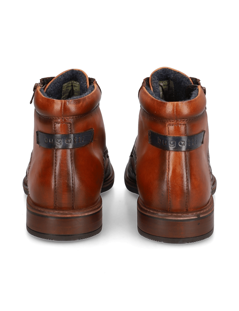 BUGATTI-Elegantní-polokozačky-černá