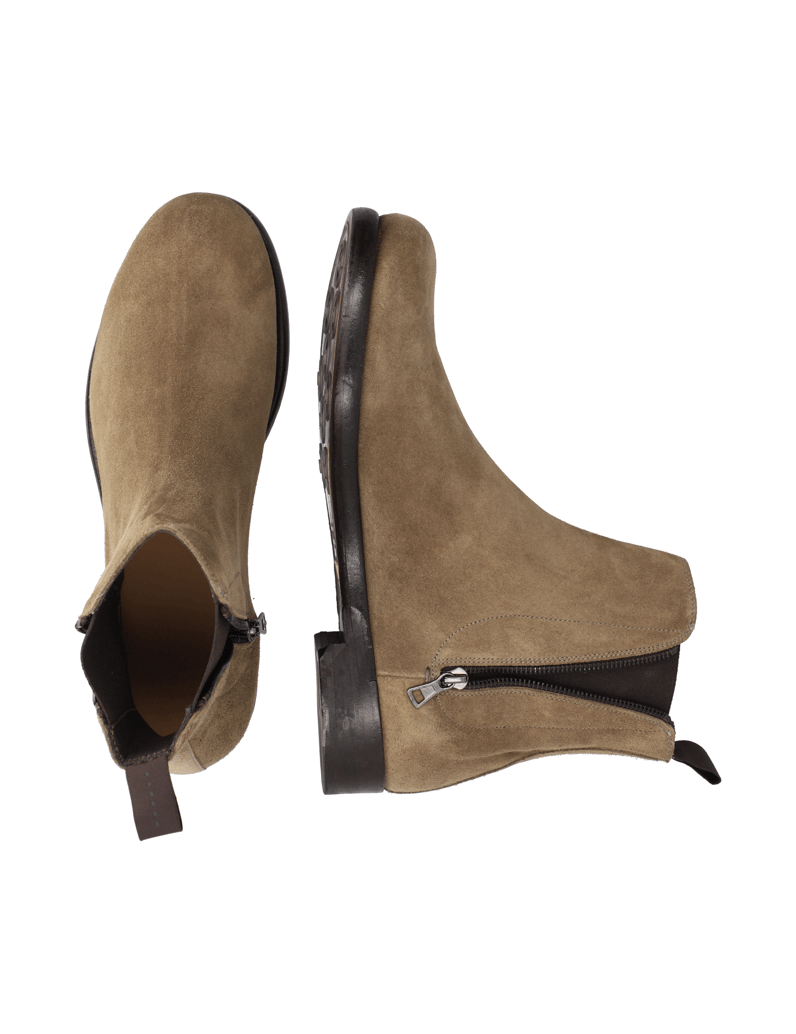 Rolando-Sturlini-Veloursleder-Chelsea-beige