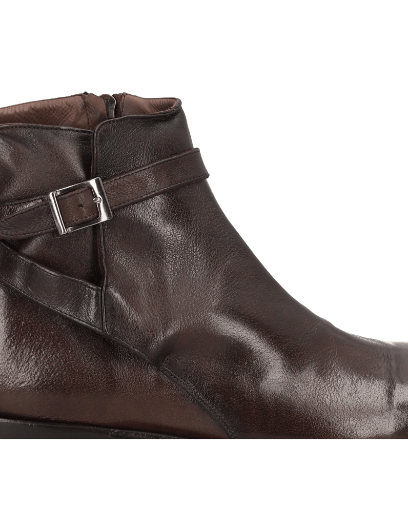 Rolando-Sturlini-Glattleder-Stiefelette