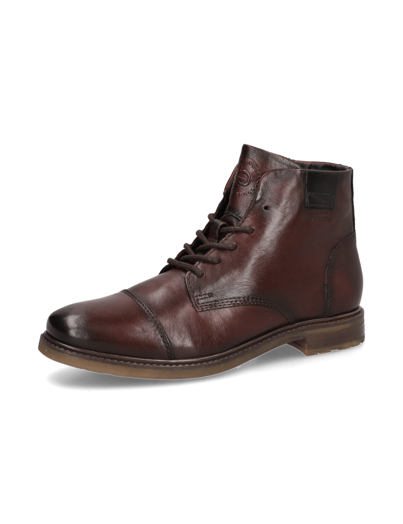 BUGATTI-snurovacie-čižmičky-čierna