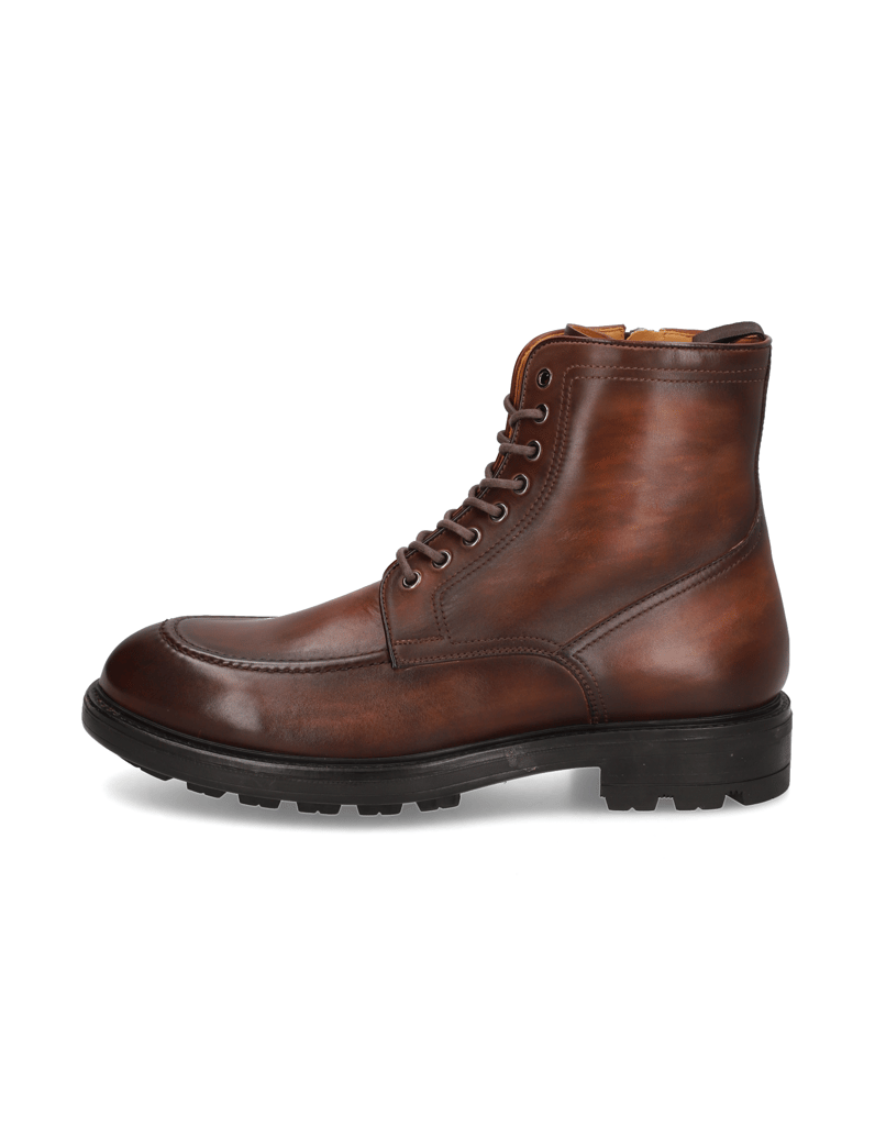 Magnanni-Glattleder-Boot-braun