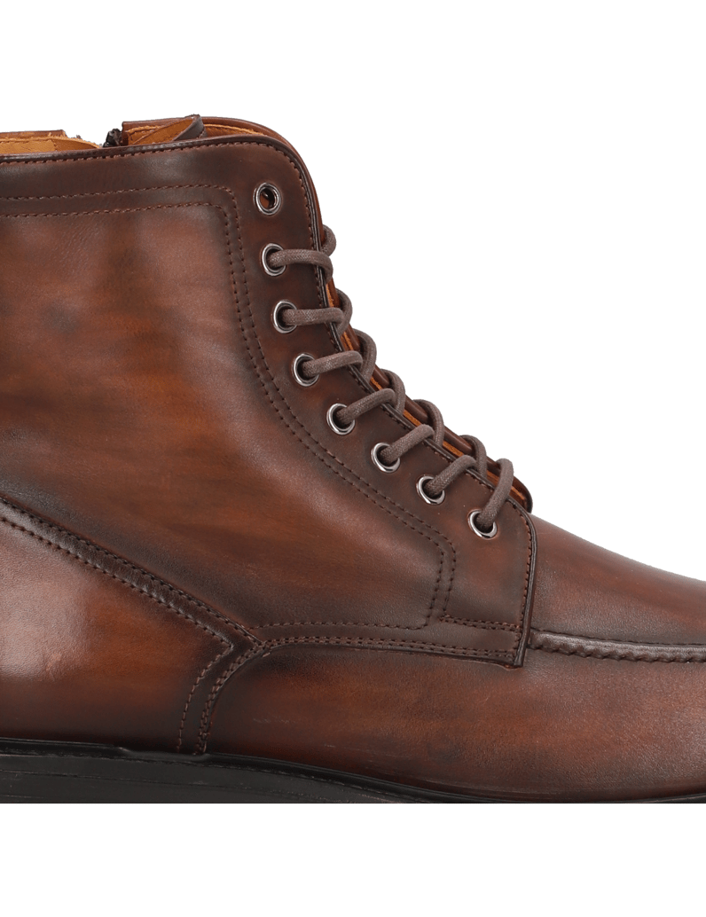 Magnanni-Glattleder-Boot-braun