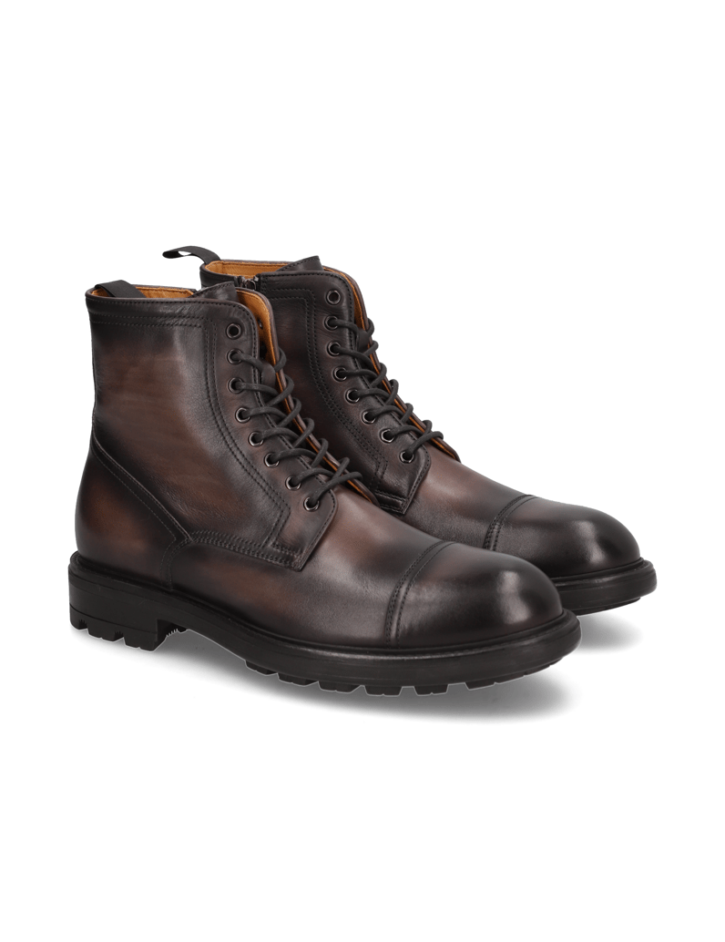 Magnanni-Glattleder-Boot-grau