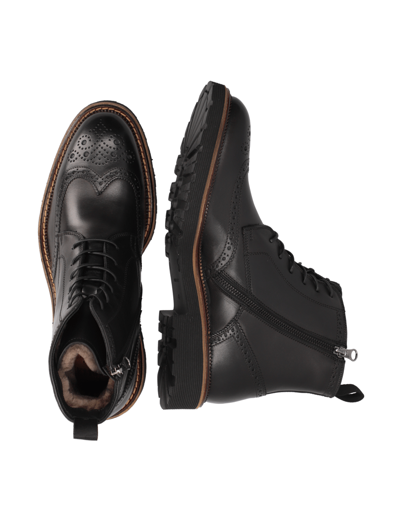 D.H.Pollak-Glattleder-Boot-rjava