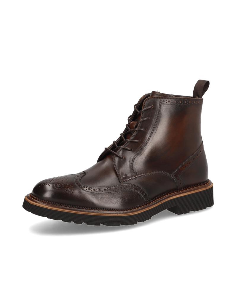 D.H.Pollak-Glattleder-Boot-rjava