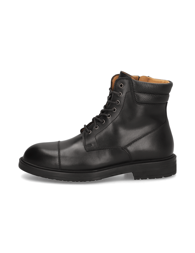 Magnanni-Glattleder-Boot-schwarz