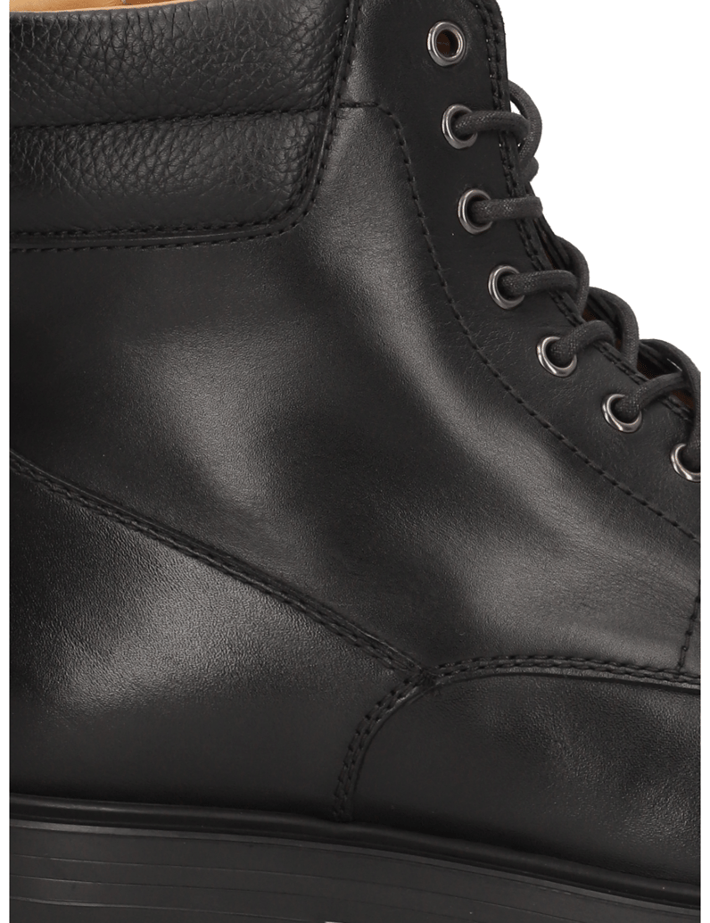 Magnanni-Glattleder-Boot-schwarz