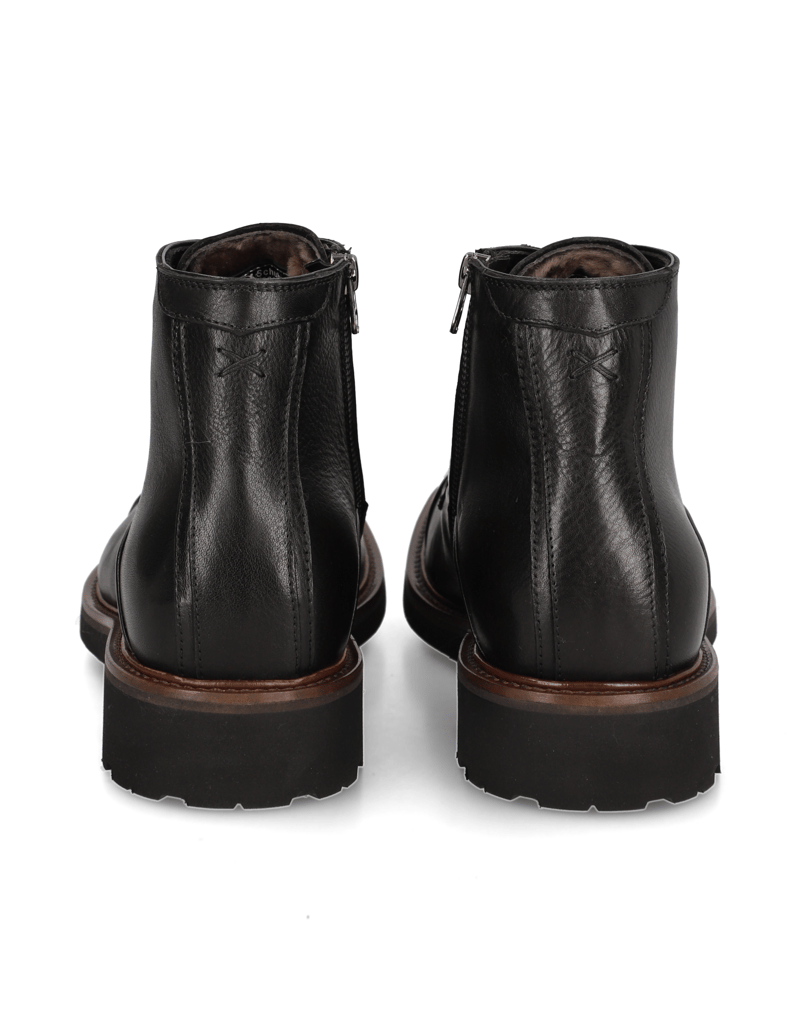 D.H.Pollak-Glattleder-Boot-schwarz