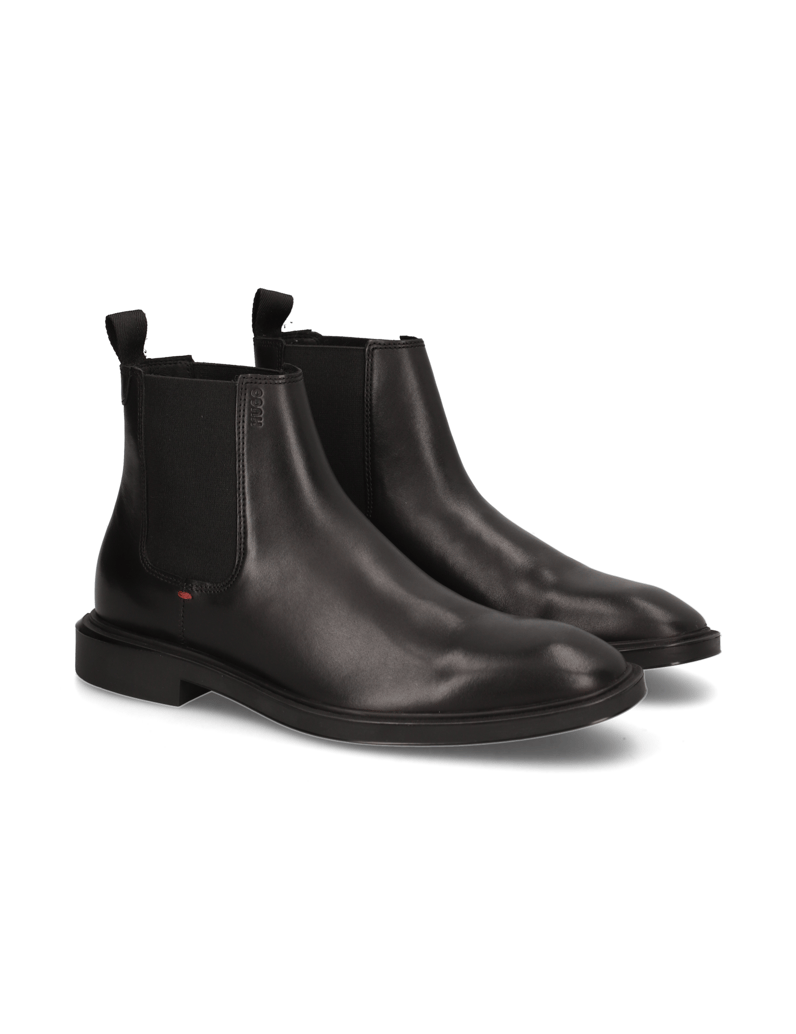 HUGO-kotníčkové-Chelsea-černá