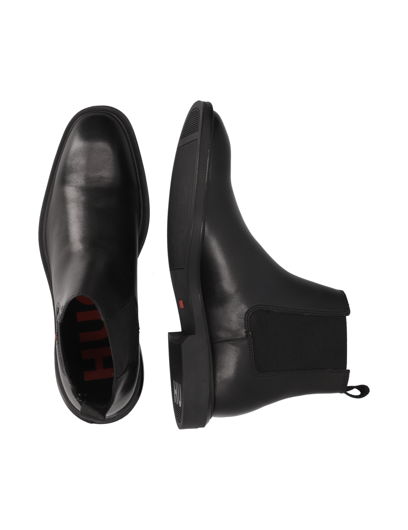 HUGO-kotníčkové-Chelsea-černá