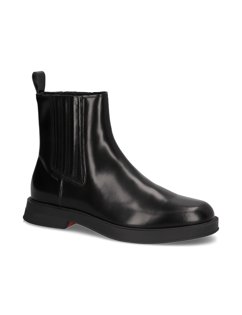 HUGO-polokozačky-černá