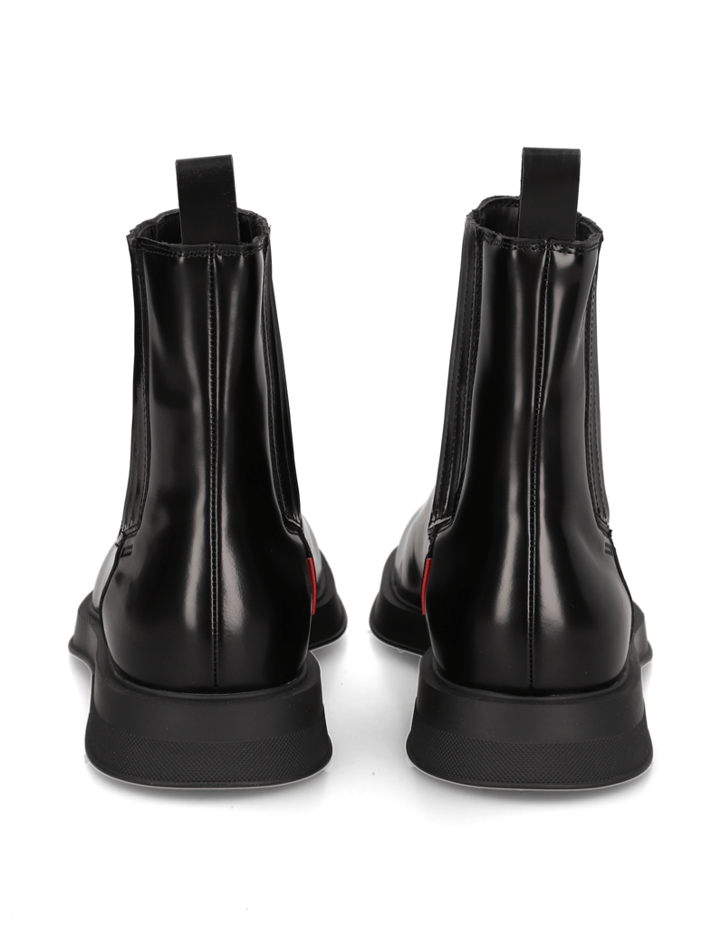 HUGO-polokozačky-černá